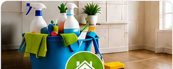 House cleaning supplies